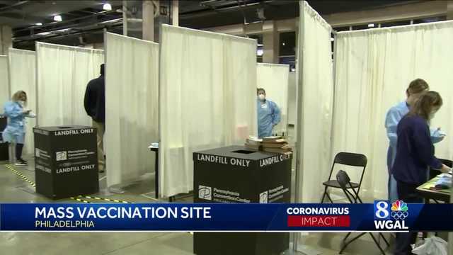 Mass COVID-19 vaccination site now open in Philadelphia - Vimarsana News