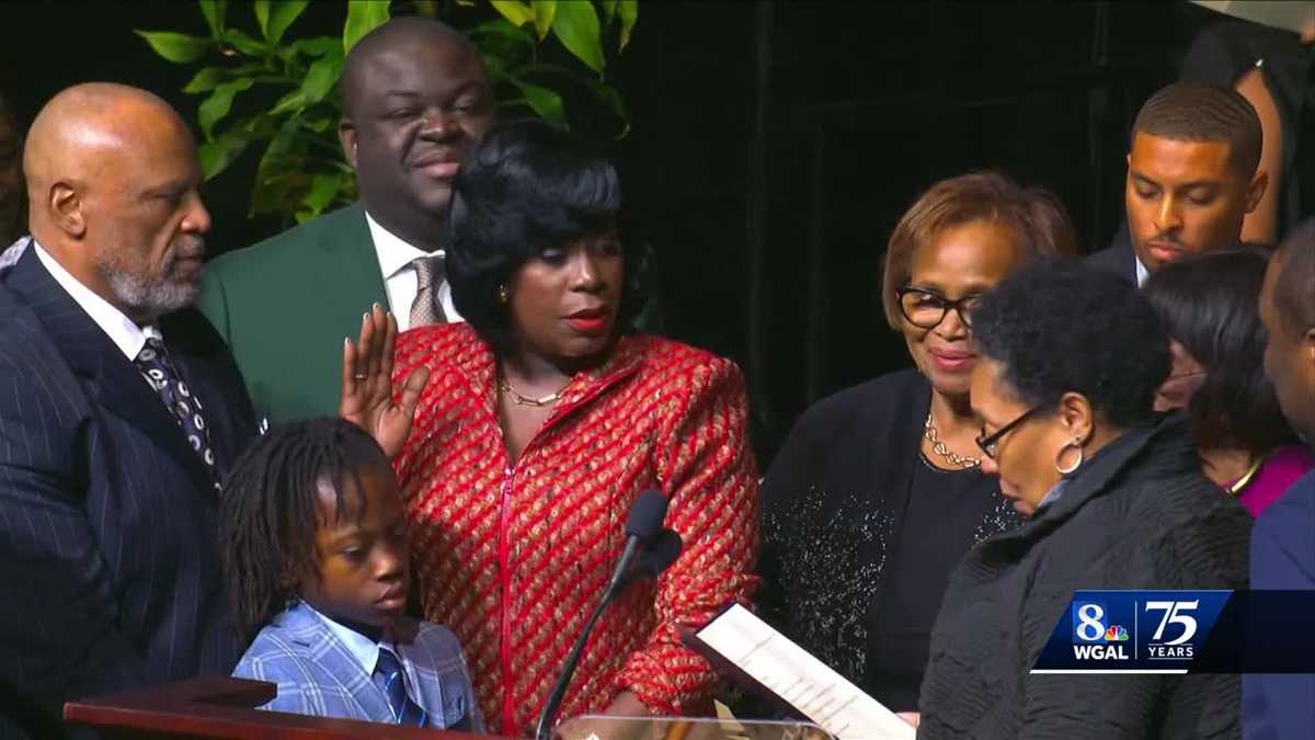 Philadelphia swears in Cherelle Parker as first female mayor