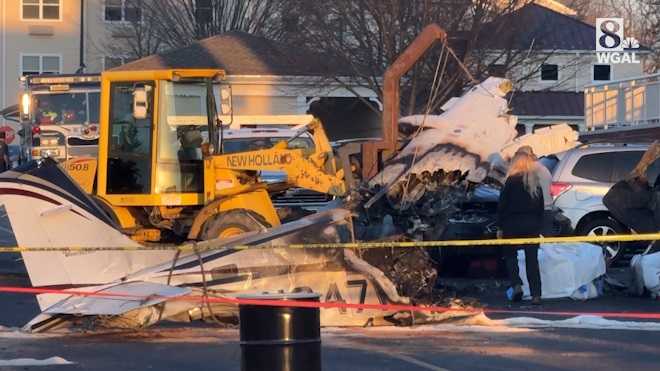 Lancaster County plane crash: Wreckage removed