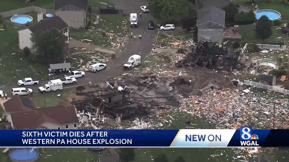 Sixth victim dies after Plum, Pennsylvania, house explosion