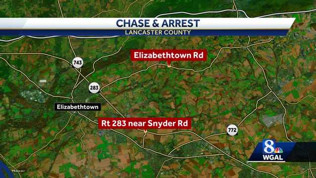 Police arrest 3, seek another after chase in Lancaster County, Pa. - Vimarsana News