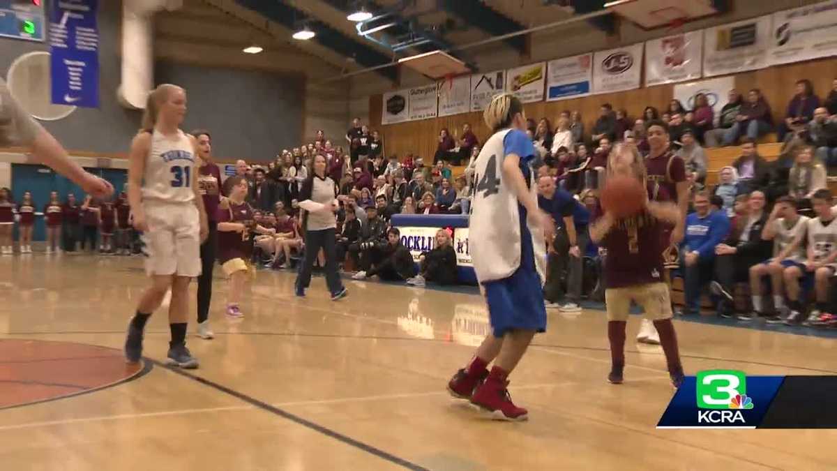 Rocklin students get chance to shine in annual basketball game
