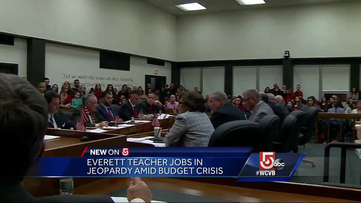 Teacher jobs in jeopardy amid budget crisis