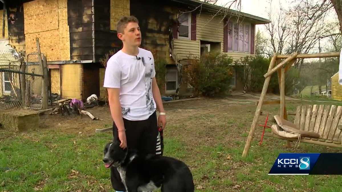 Dog saves family of 5 from house fire in Winterset