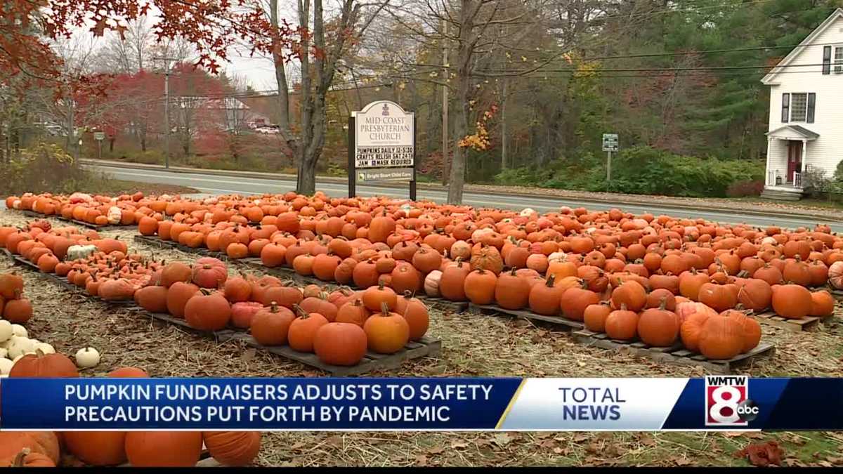 Maine church holds annual pumpkin patch fundraiser