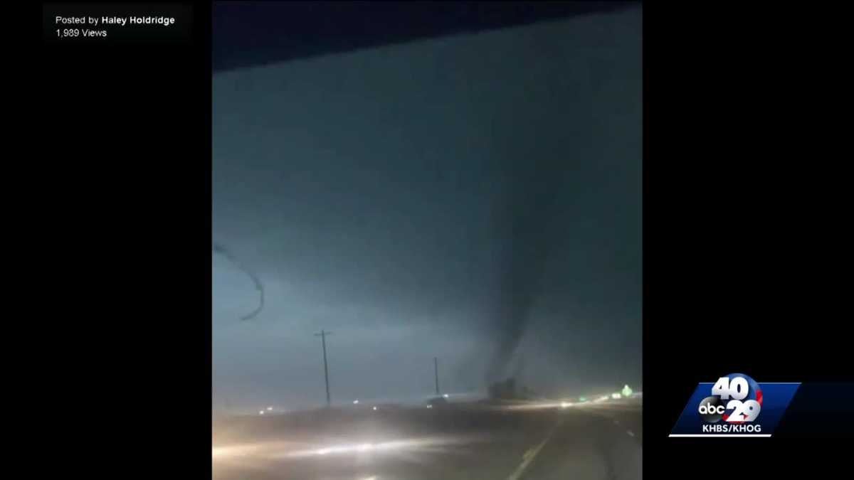 WATCH Funnel cloud spotted in Siloam Springs