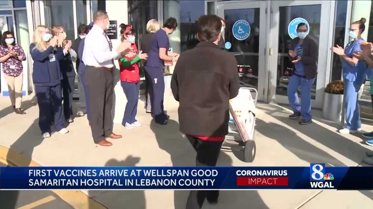 az-news-ai.blogspot.com - First shipment of the Pfizer vaccine has been delivered to WellSpan Good Samaritan Hospital - WGAL Susquehanna Valley Pa.