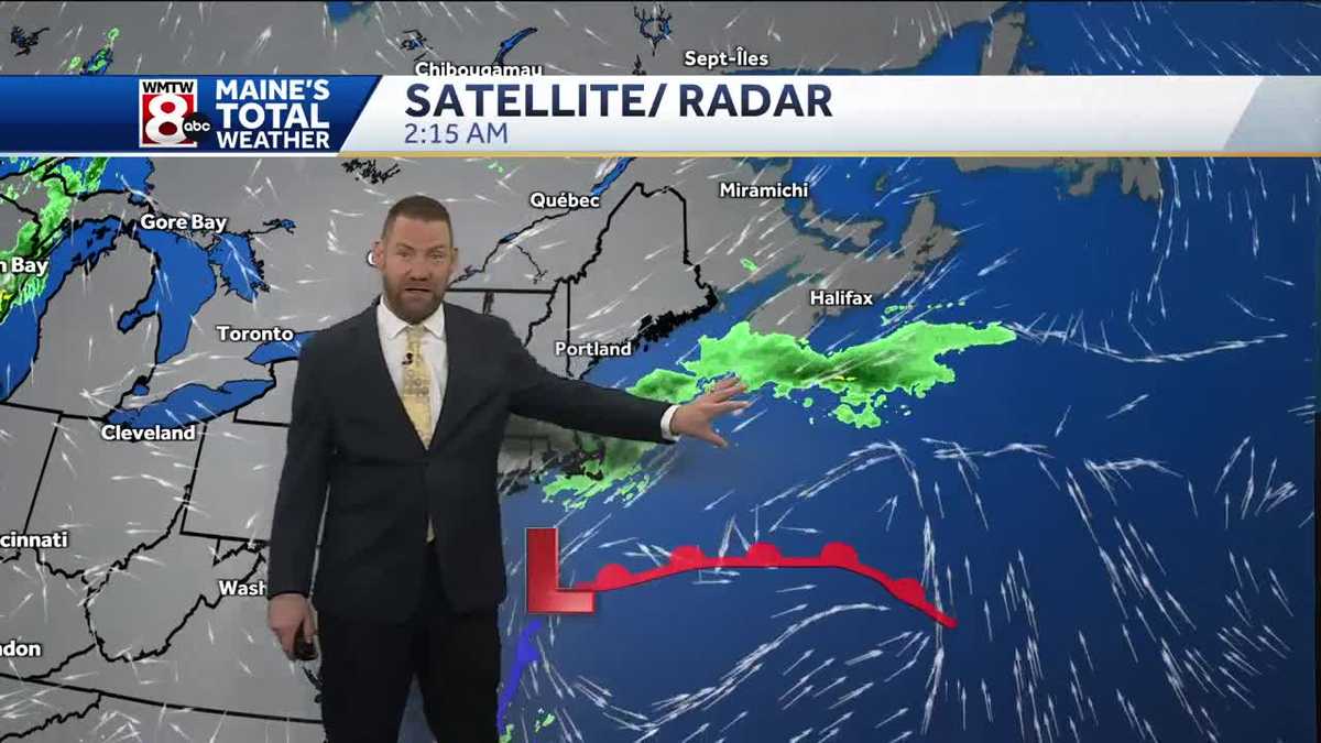 Today's 5AM forecast update