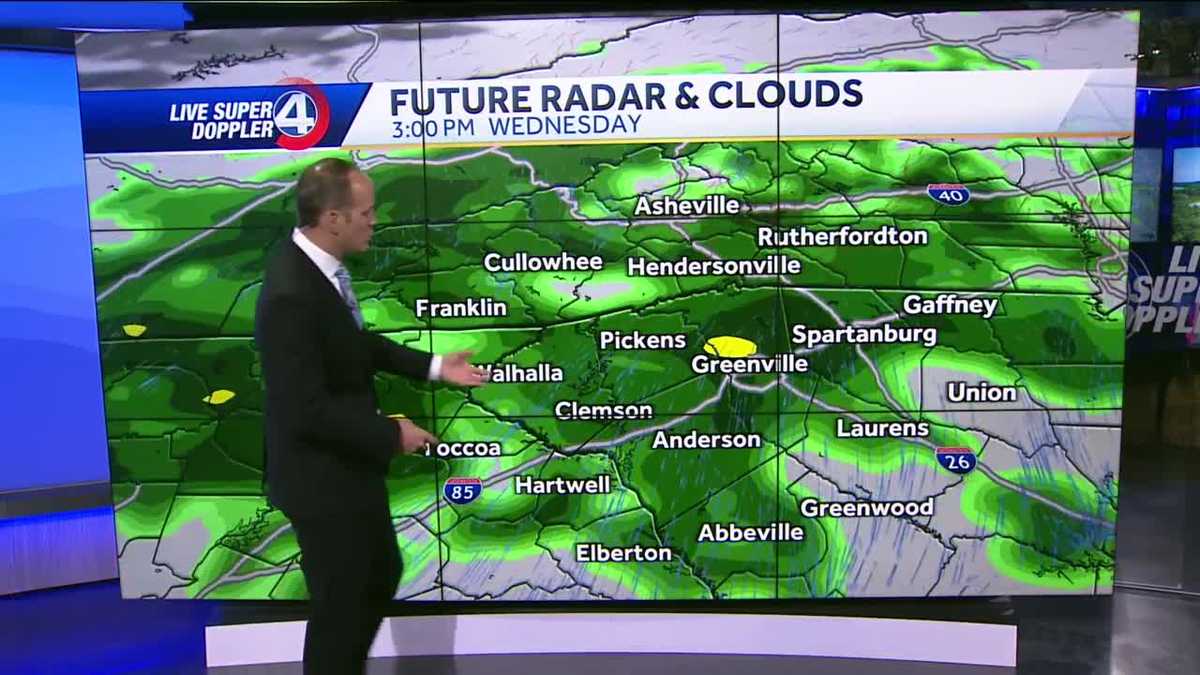 South Carolina: From frosty to stormy week