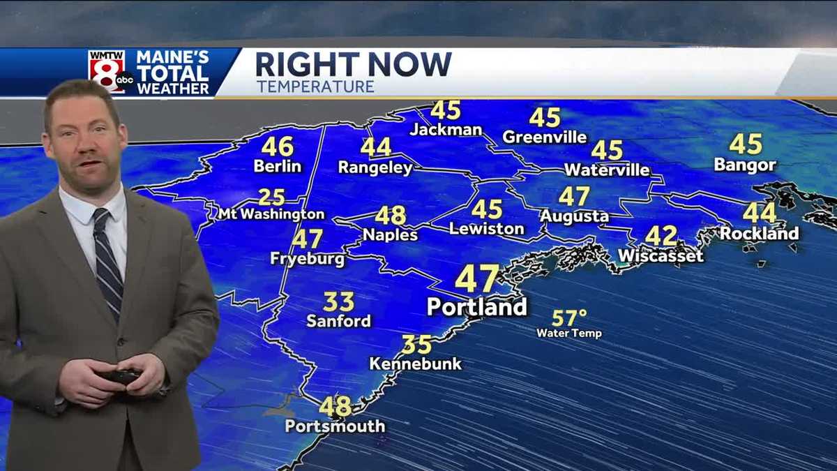 Today's 5AM forecast update