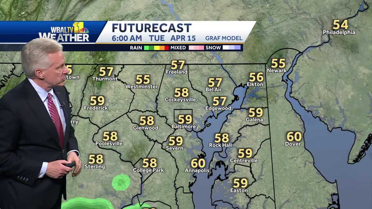 Severe Thunderstorms possible for Monday evening