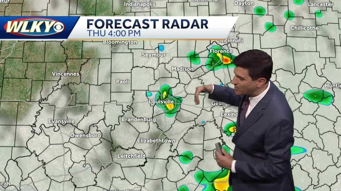 Chances for late week showers and storms