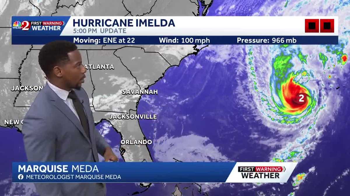 Hurricane Imelda's Punch can be felt across United States East Coast