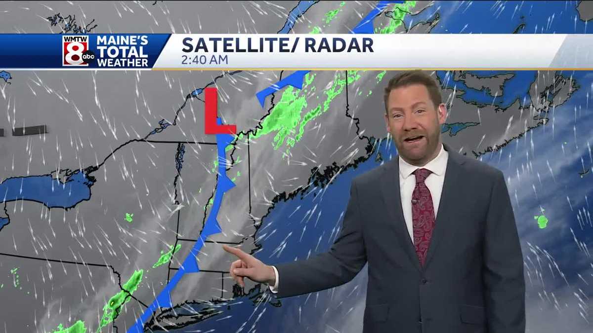 Today's 5AM forecast update