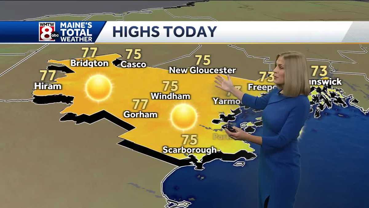 Sunny & mild day ahead