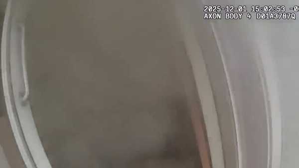 Body camera video shows heavy smoke from deadly house fire in Raymond