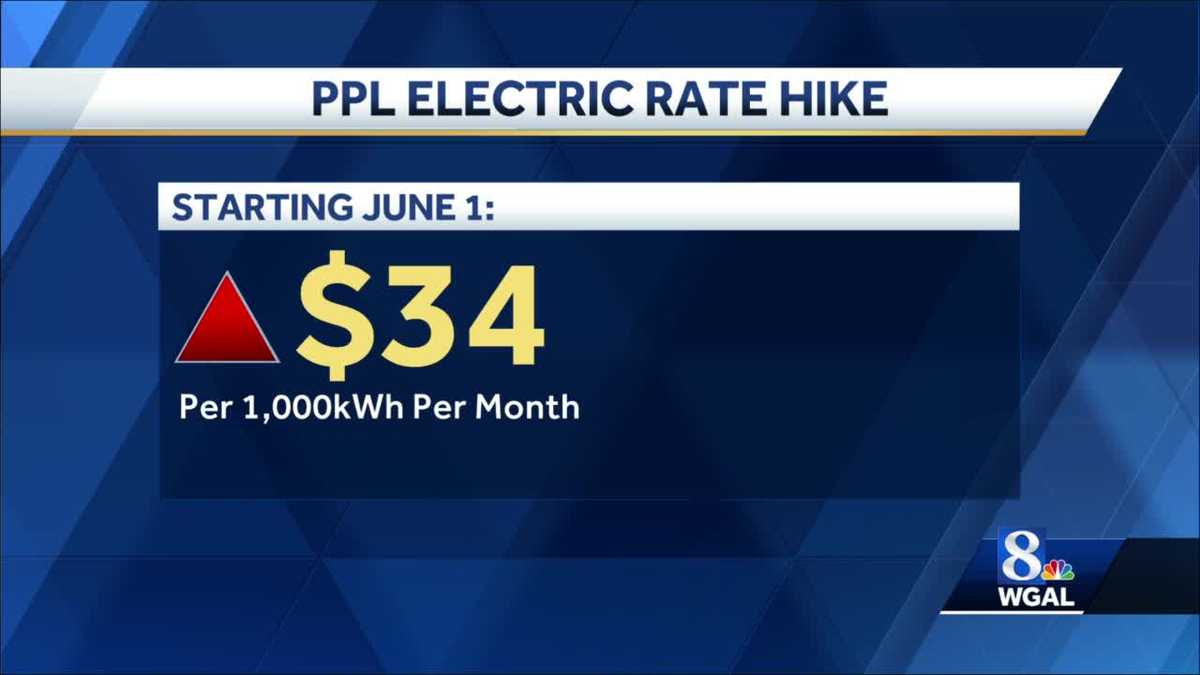 PPL announces electricity rate hike for Pennsylvania customers