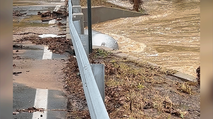 Sebastian County roads impassable because of flooding - KHBS