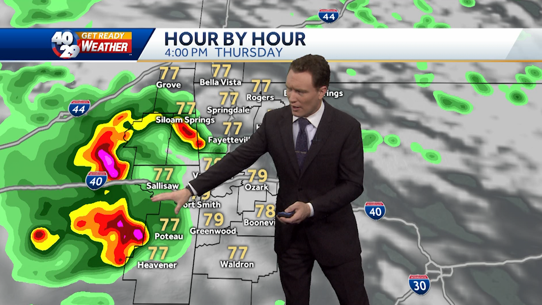Rain and storm chances return the next few days