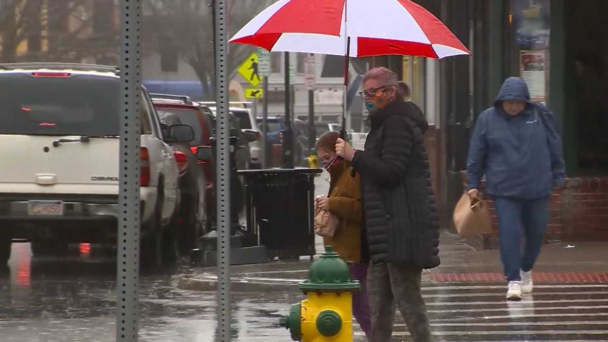 Storm brings raw, rainy weather with some snow to Massachusetts
