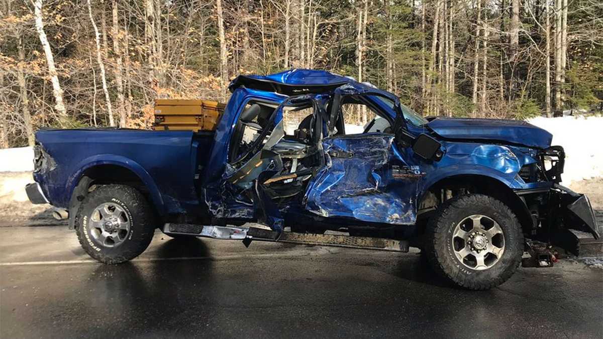 Raw video Fatal crash scene in Randolph