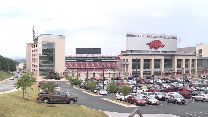 Razorback athletic events to return to full capacity in the fall