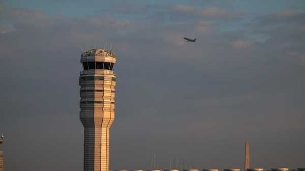 arlington, virginia - february 04: the air traffic control tower after the american airlines crash at the reagan national airport on february 03, 2025 in arlington, virginia. an american airlines flight from wichita, kansas collided midair with a military black hawk helicopter while on approach to ronald reagan washington national airport on january 29, 2025 outside of washington, dc. according to reports, there were no survivors among the 67 people onboard both aircraft. (photo by kayla bartkowski/getty images)