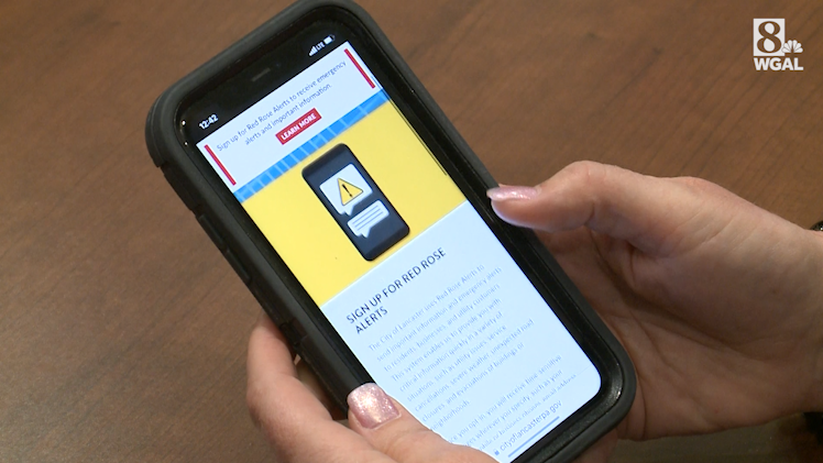 Lancaster residents, businesses urged to opt in to Red Rose Alerts