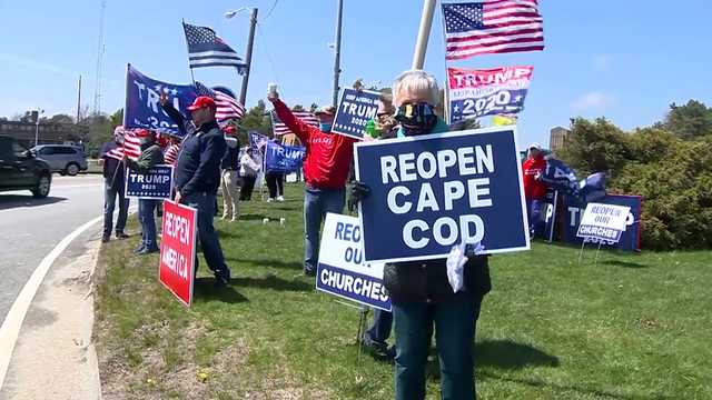reopen cape cod protest