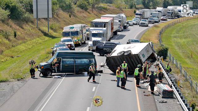 Crash causing problems on Route 222 in Lancaster County, Pa. - Vimarsana News