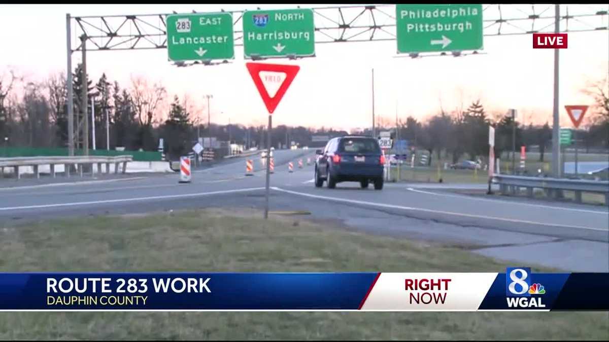 89.4M Route 283 project resumes; Expected to last years