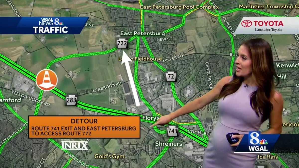 ROUTE 283 REPAIRS IN LANCASTER COUNTY THIS WEEKEND visual data 4