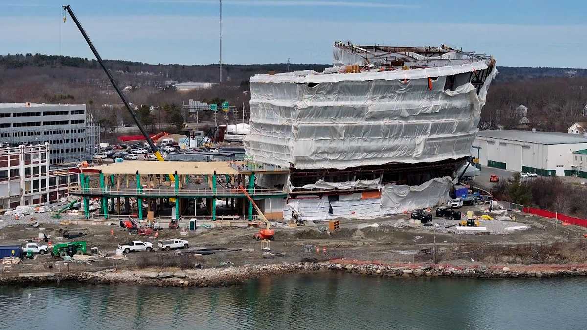 Behind-the-scenes tour of Roux Institute construction project in Portland