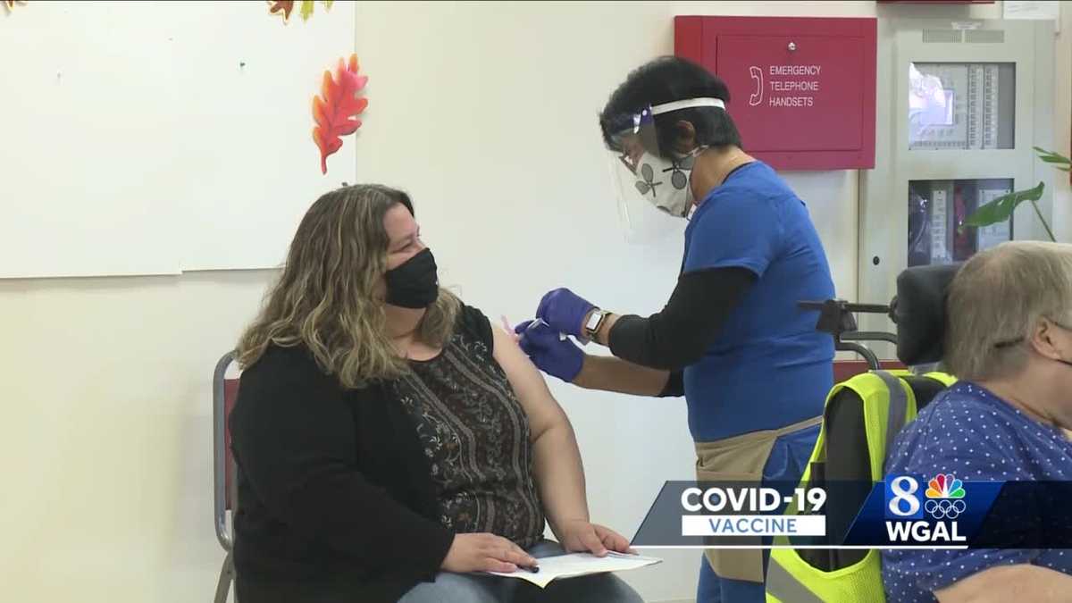 Popup vaccine clinic held at Ruoff Tower Apartments in Lancaster
