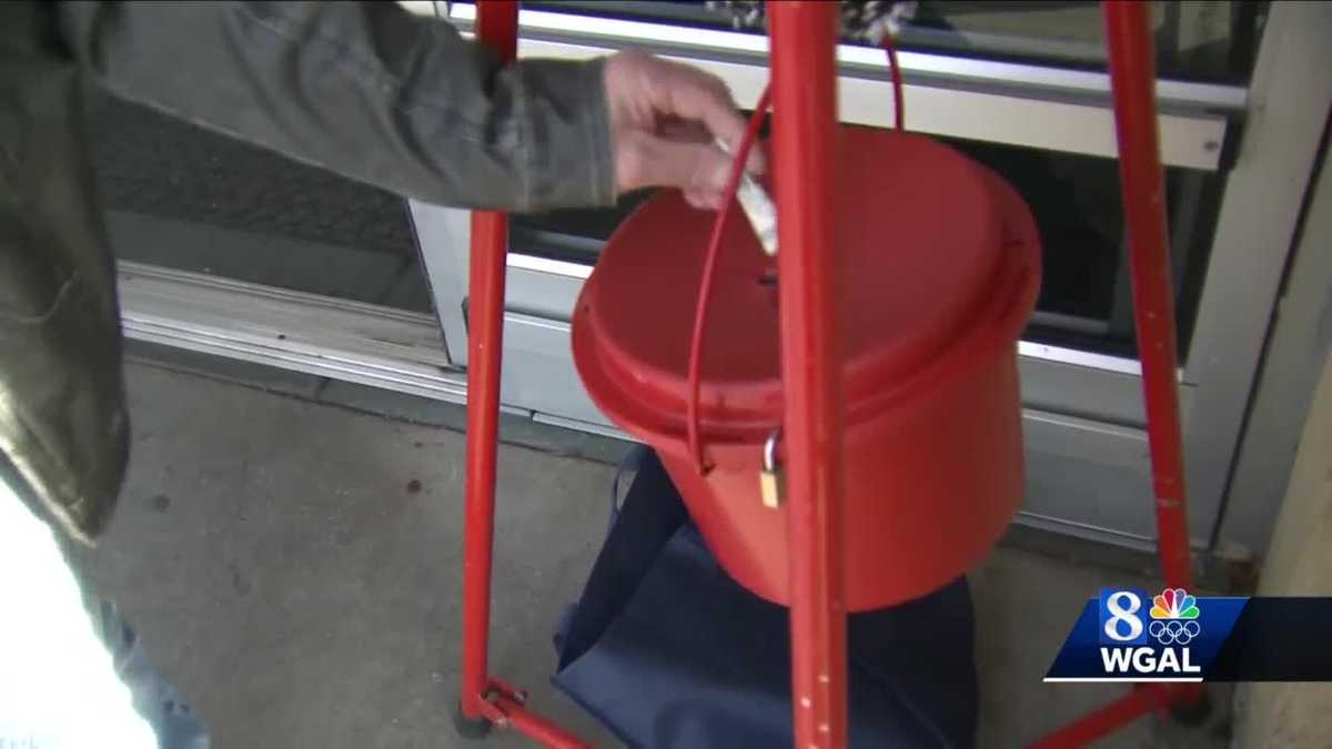 SALVATION ARMY Red Kettle donations down