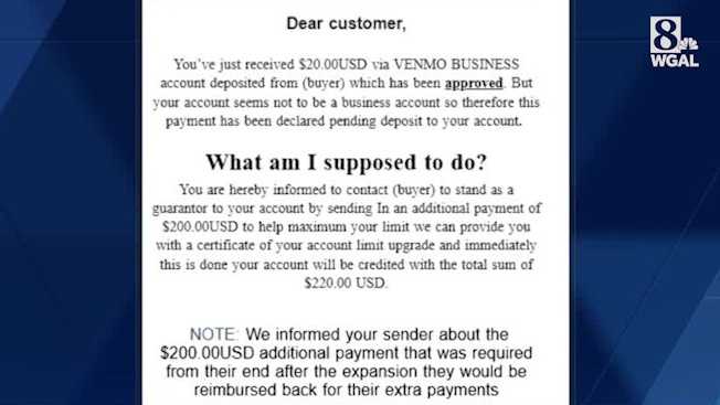 Facebook seller spots overpayment scam