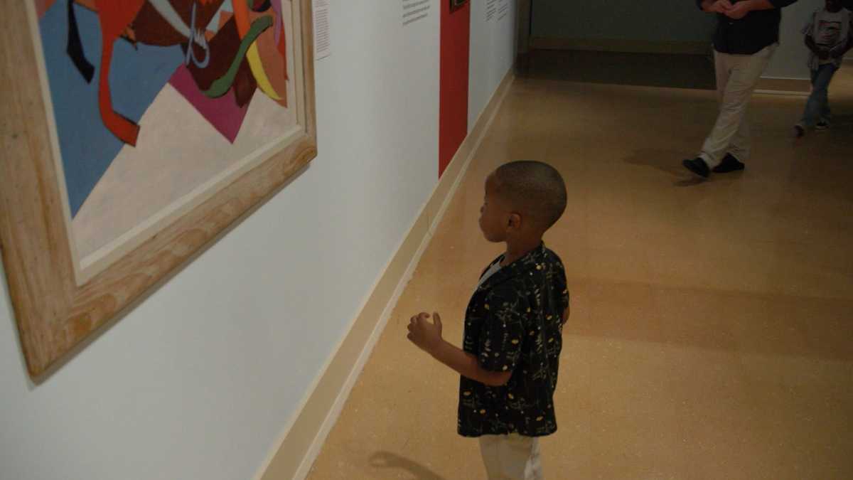 Kids get sneak peek at historic Picasso exhibition