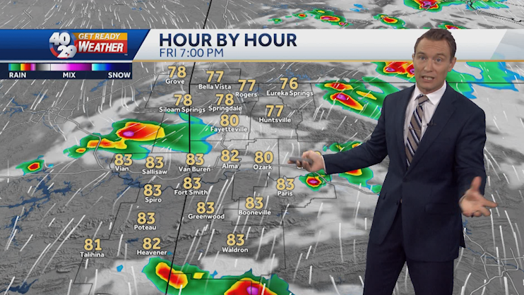 Threat Of Storms & Hail Tonight, More Chances This Weekend