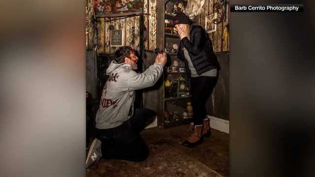Man asks his girlfriend to marry him in a haunted house - Vimarsana News