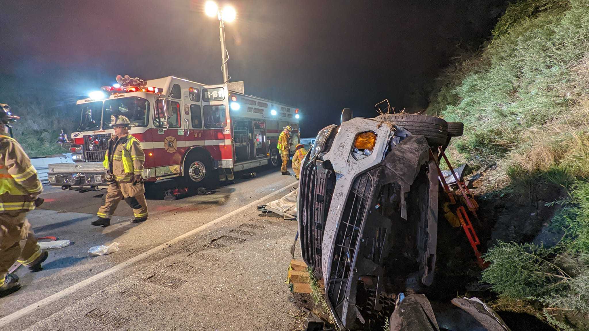 Crash Temporarily Shuts Down Interstate 83 In York County, Pa.