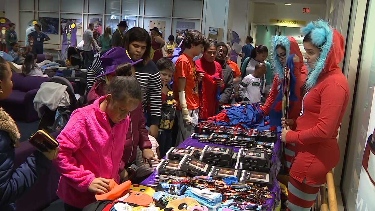 Halloween party brings smiles to kids at Shriners Hospitals for Children