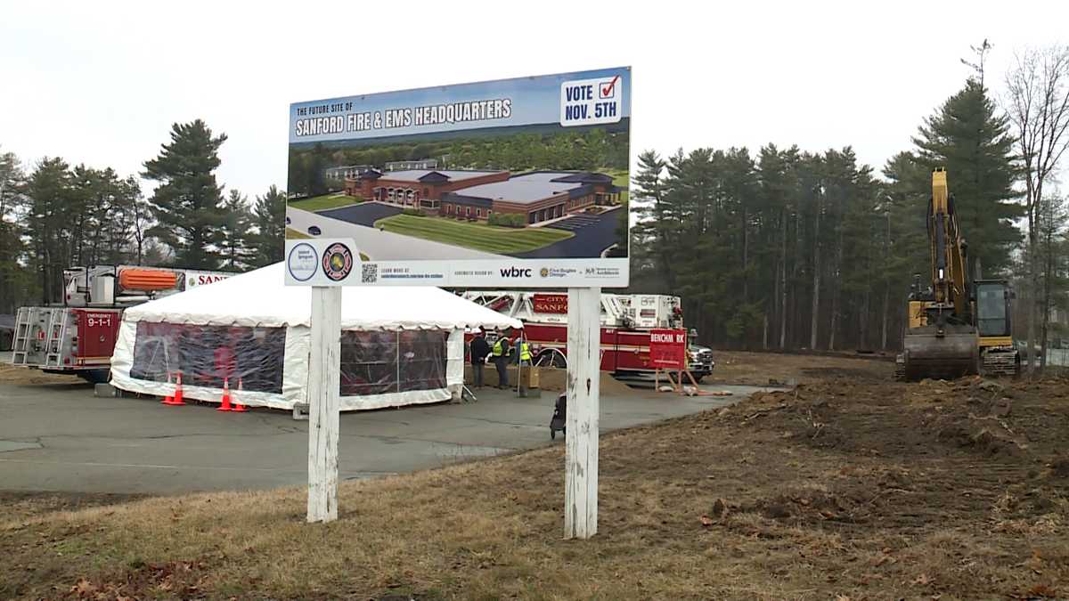Construction of new Sanford Fire and EMS headquarters underway