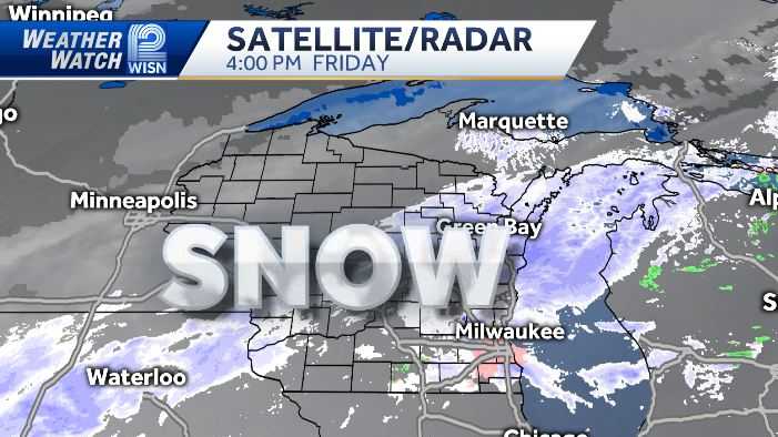 VIDEOCAST: Snow tapers off overnight