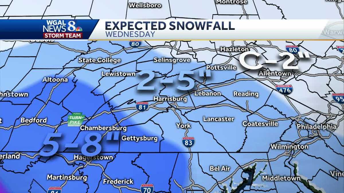 Pennsylvania forecast Calm before the storm