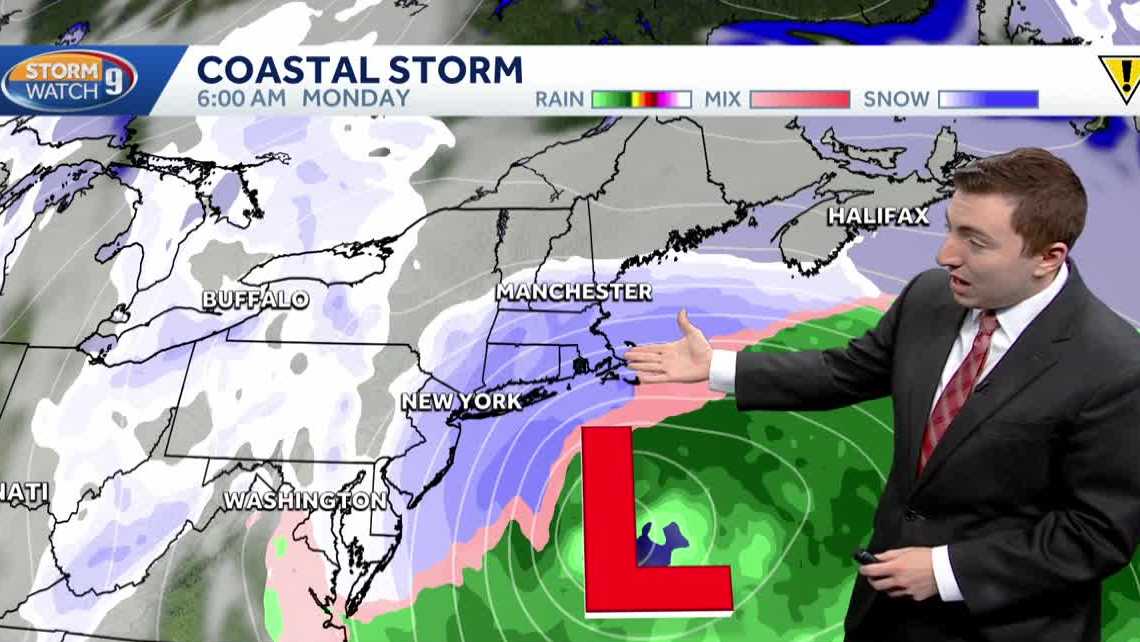 Slick road conditions after snow; more to eat Monday