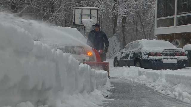 Worcester digs out after snow dumps heavy snow - Vimarsana News