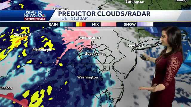 Bit of snow, sleet may lead the way for rain in south-central Pa. - Vimarsana News