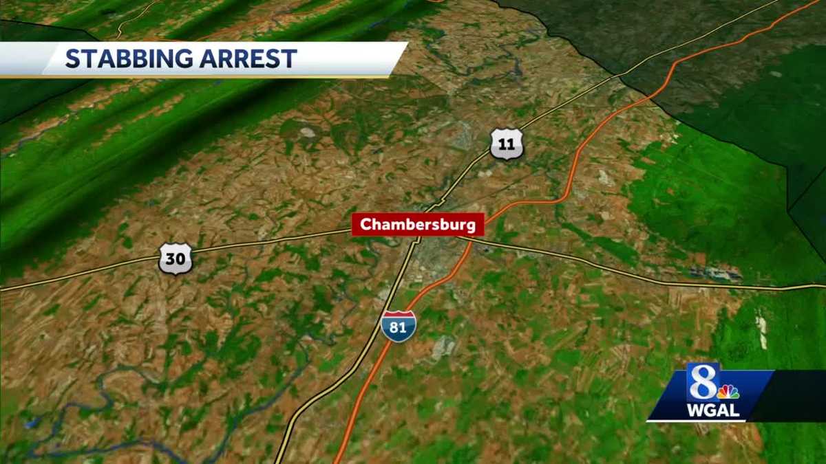 Stabbing suspect taken into custody in Franklin County, Pa.