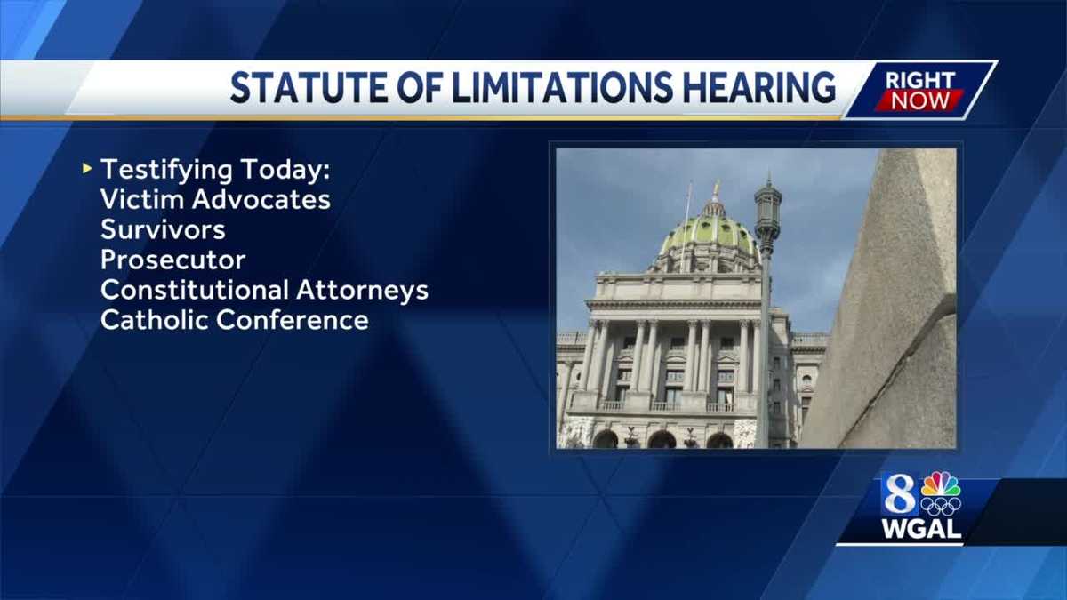 Pennsylvania politicians consider changing statute of limitations for