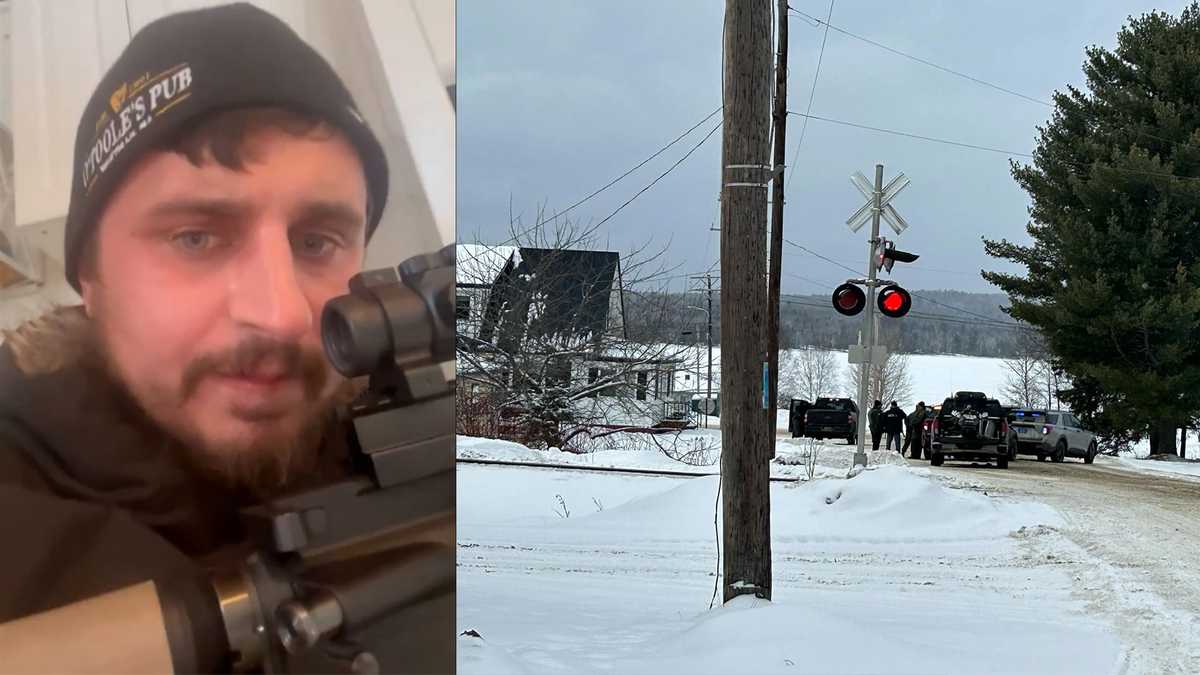 Video shows armed suspect inside his Maine home during standoff - WMTW
